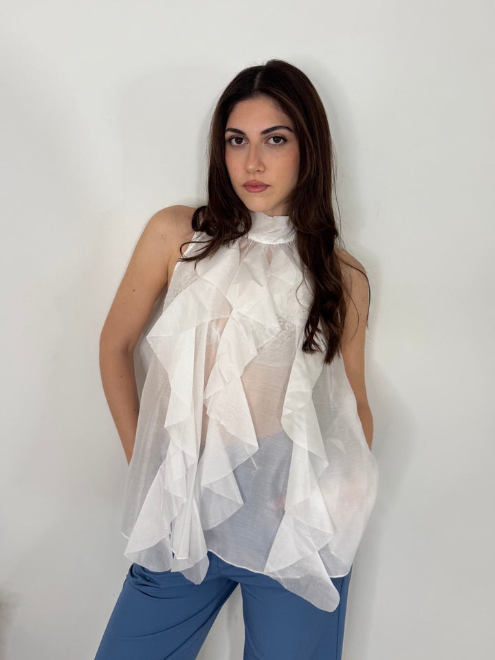 Blusa Rouches