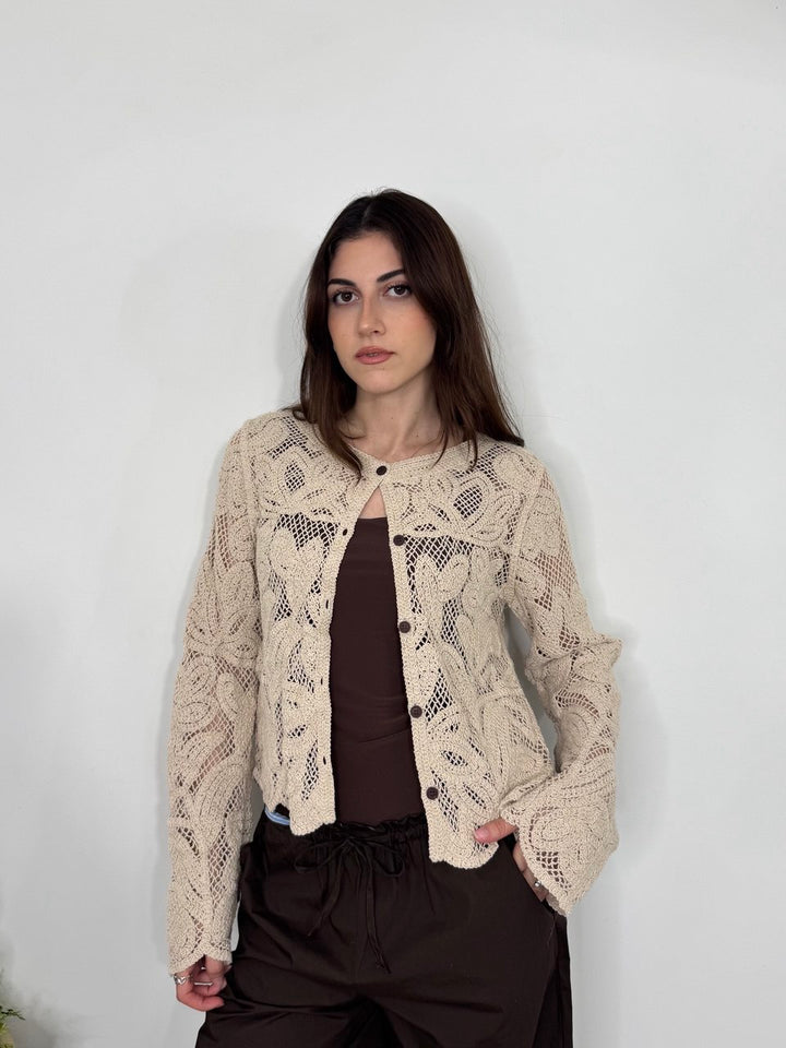 Cardigan Ricamo